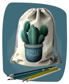 Drawstring Backpack with Custom Printing for Your Design  