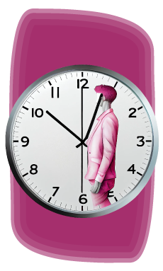 Metallised Colour Wall Clock, Durable and Impressive Promotional Product
